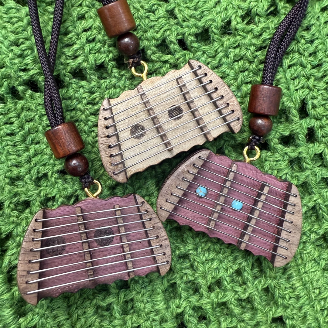 扬琴迷你文创挂件