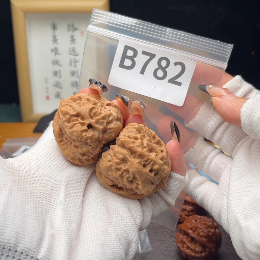 文玩核桃把件41蛤蟆头b782