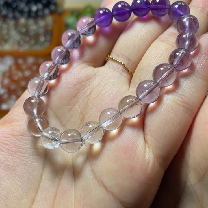 手链未镶嵌水晶紫水