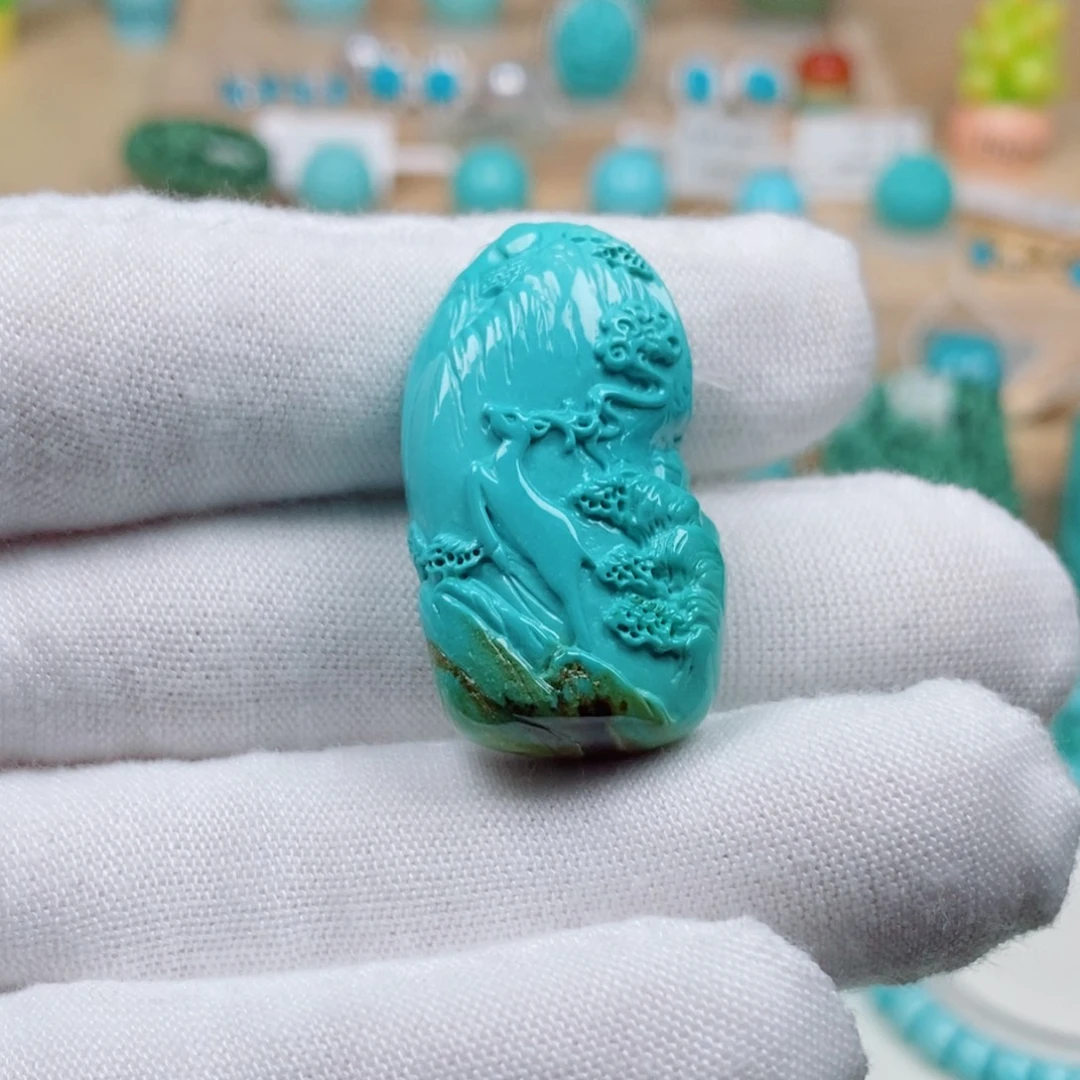 绿松石未镶嵌新款