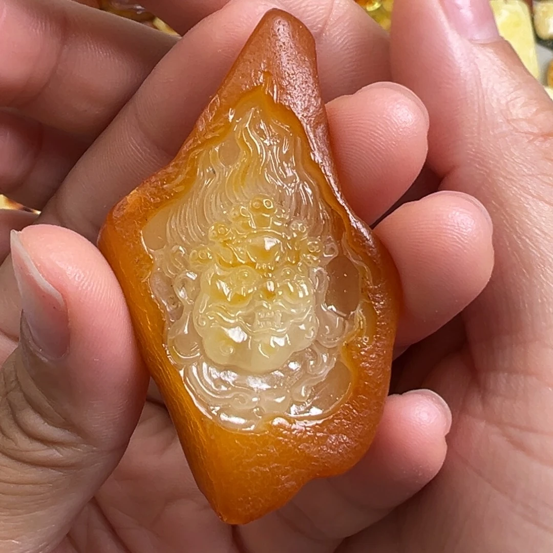 蜜蜡未镶嵌裸石蜜蜡