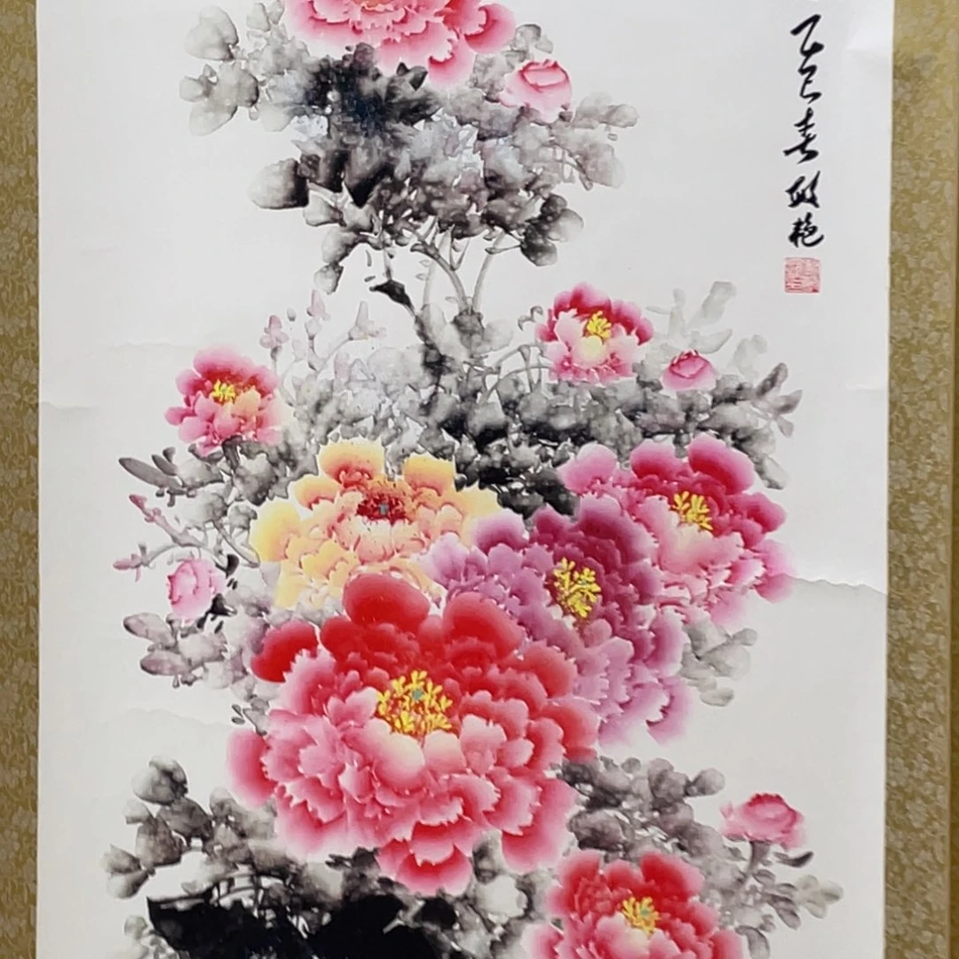 国画老师手笔手绘作品y