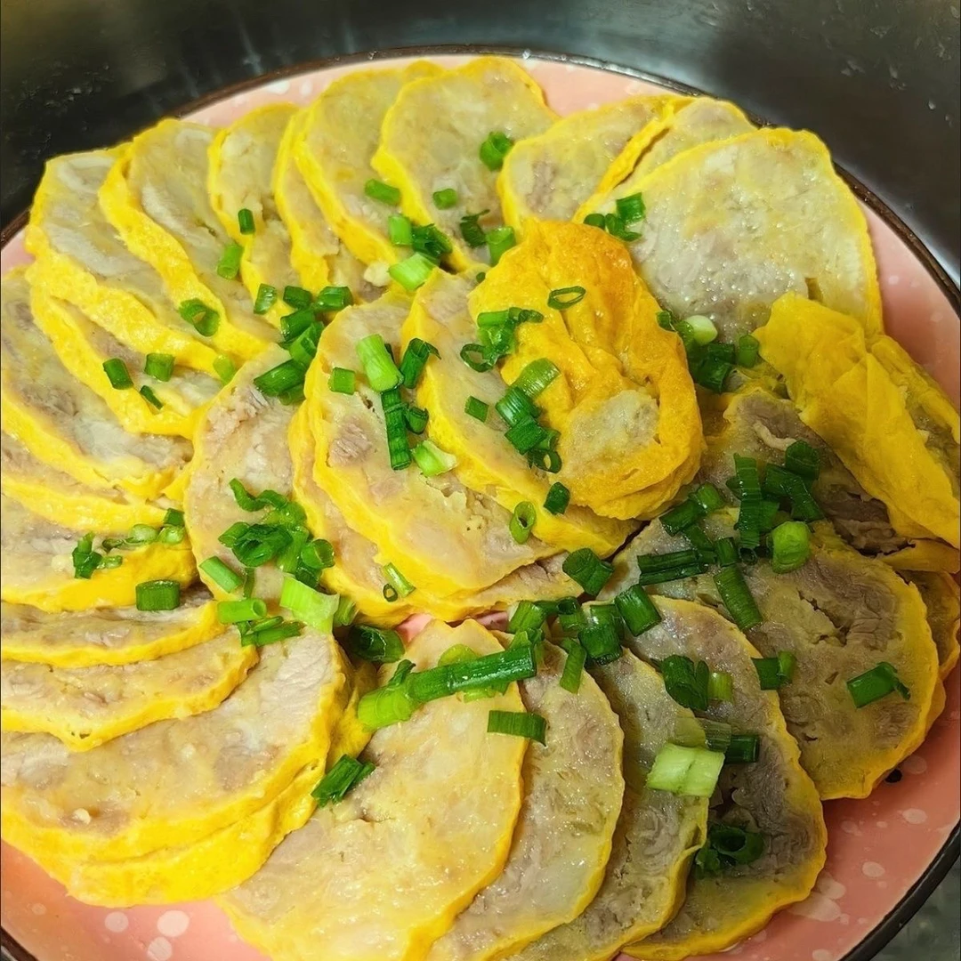 盐津蛋圆子农家土猪肉土鸡蛋制作云贵川酒席必备菜