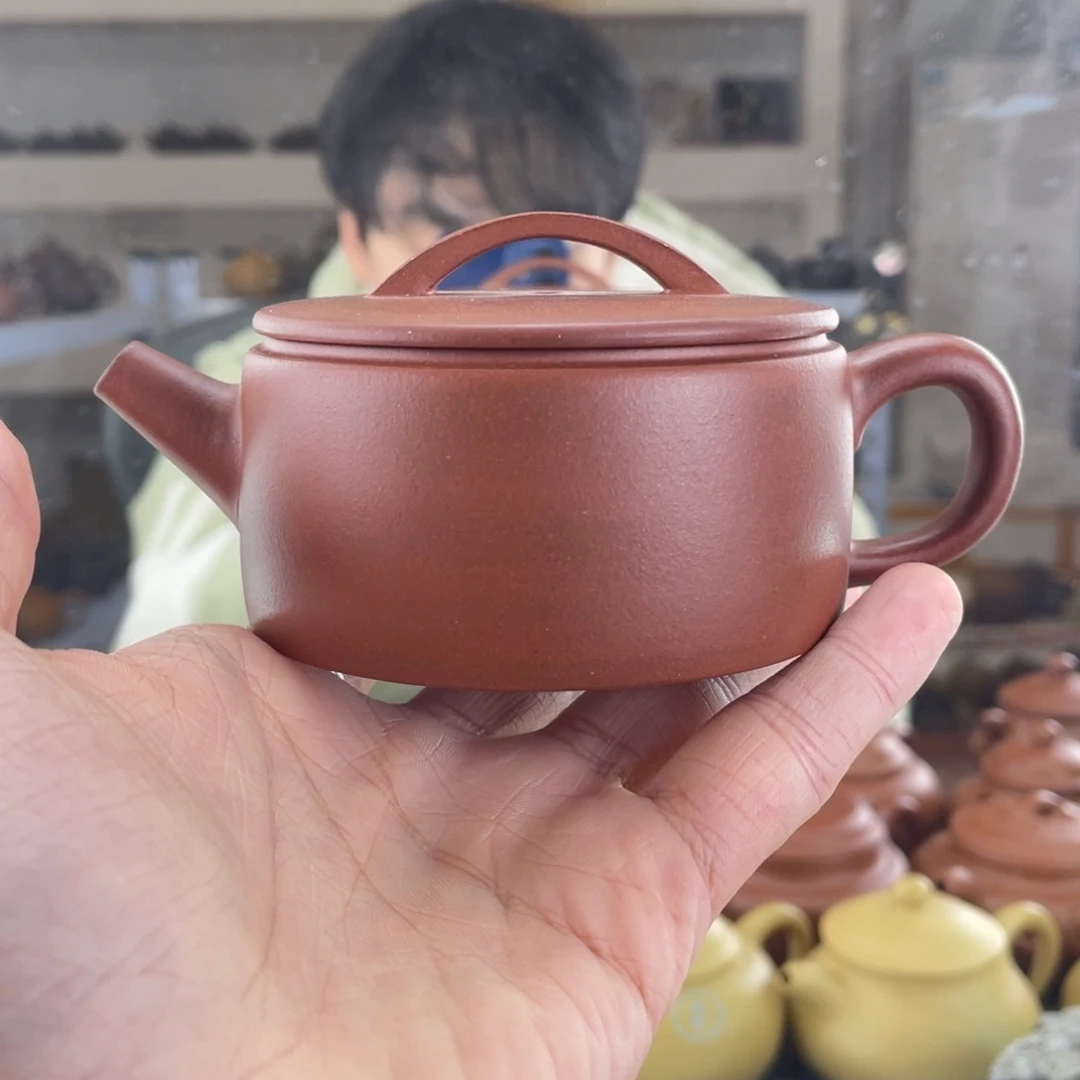 茶壶紫砂180cc红皮龙茶壶