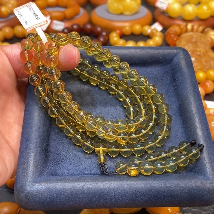 蜜蜡手链未镶嵌蜜蜡