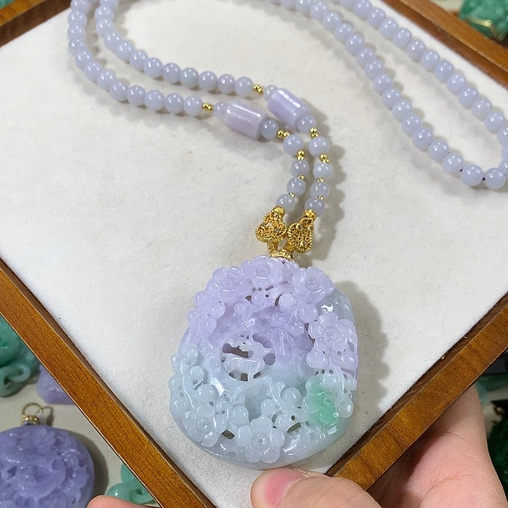 颈饰未镶嵌翡翠翡翠吊坠