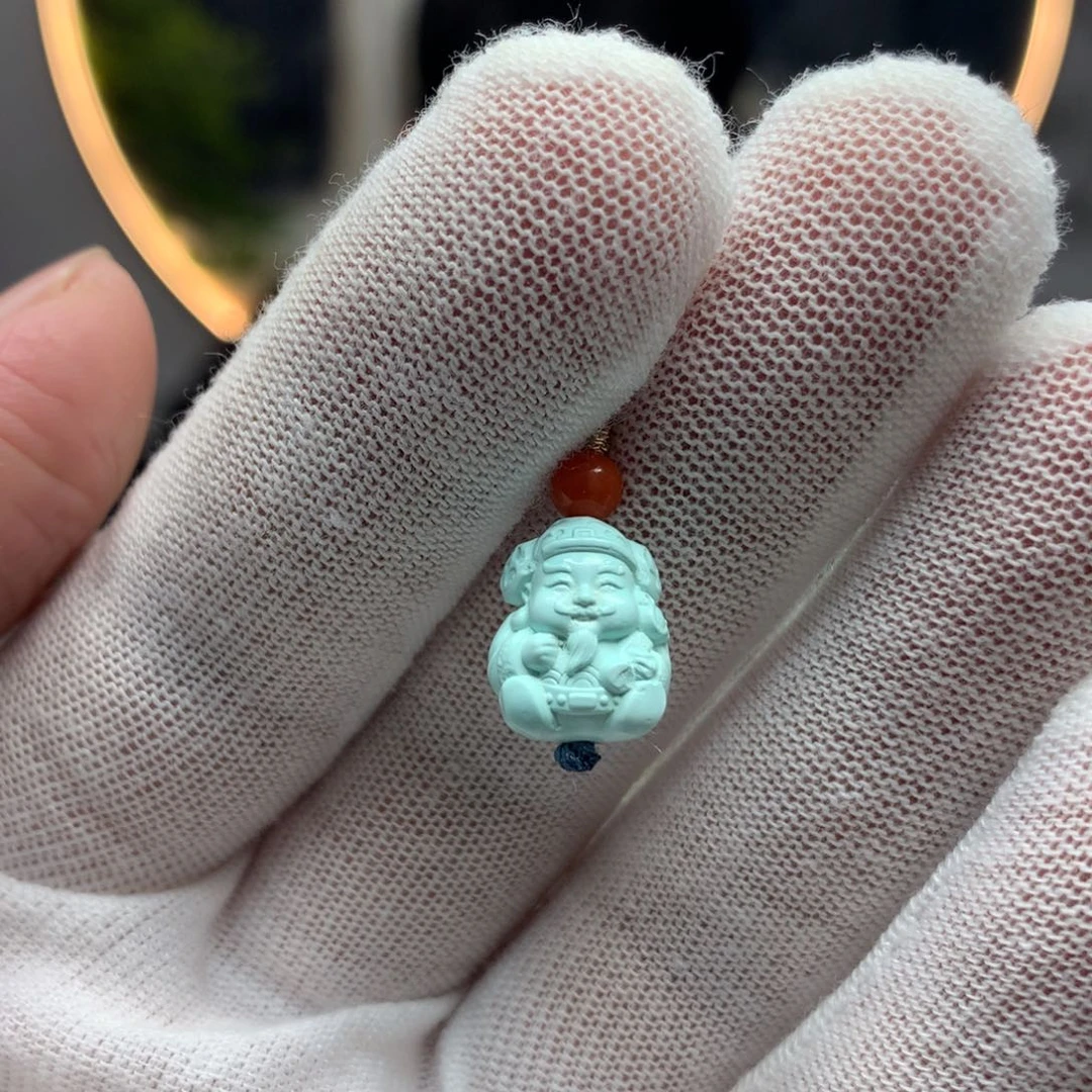 绿松石挂件未镶嵌