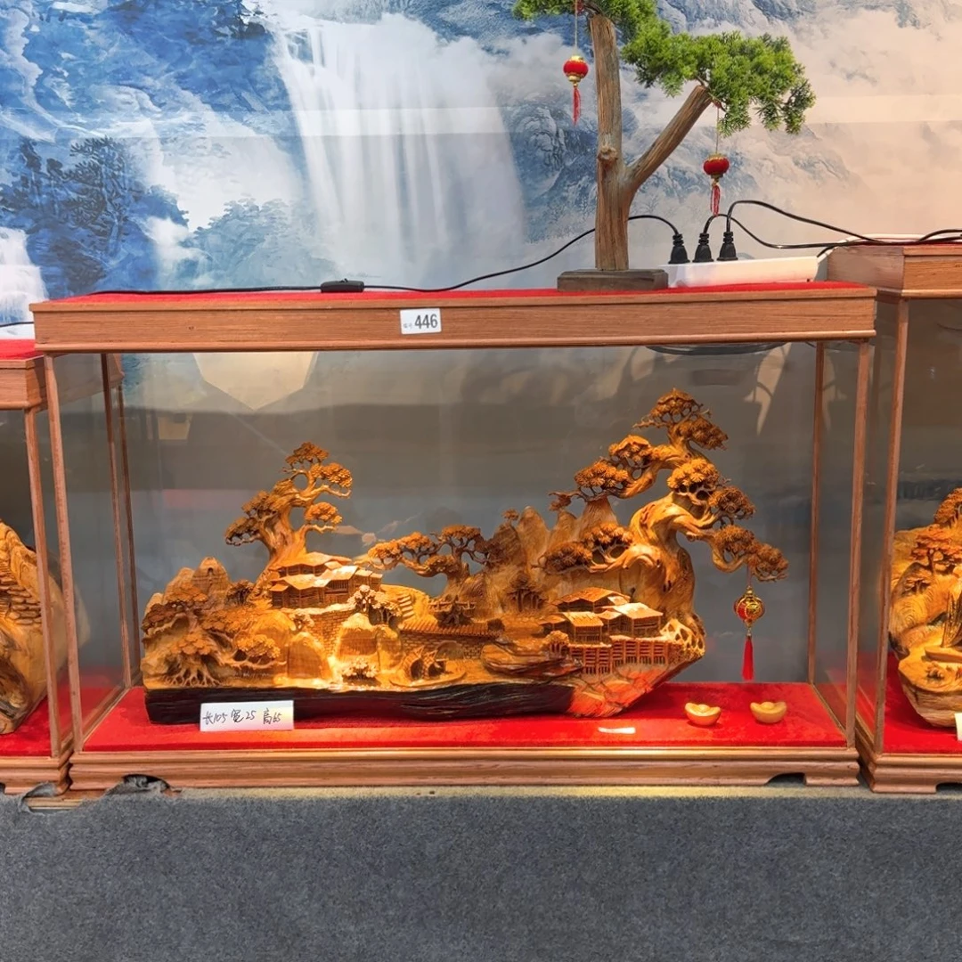 重***楼柏木（崖柏）木雕款