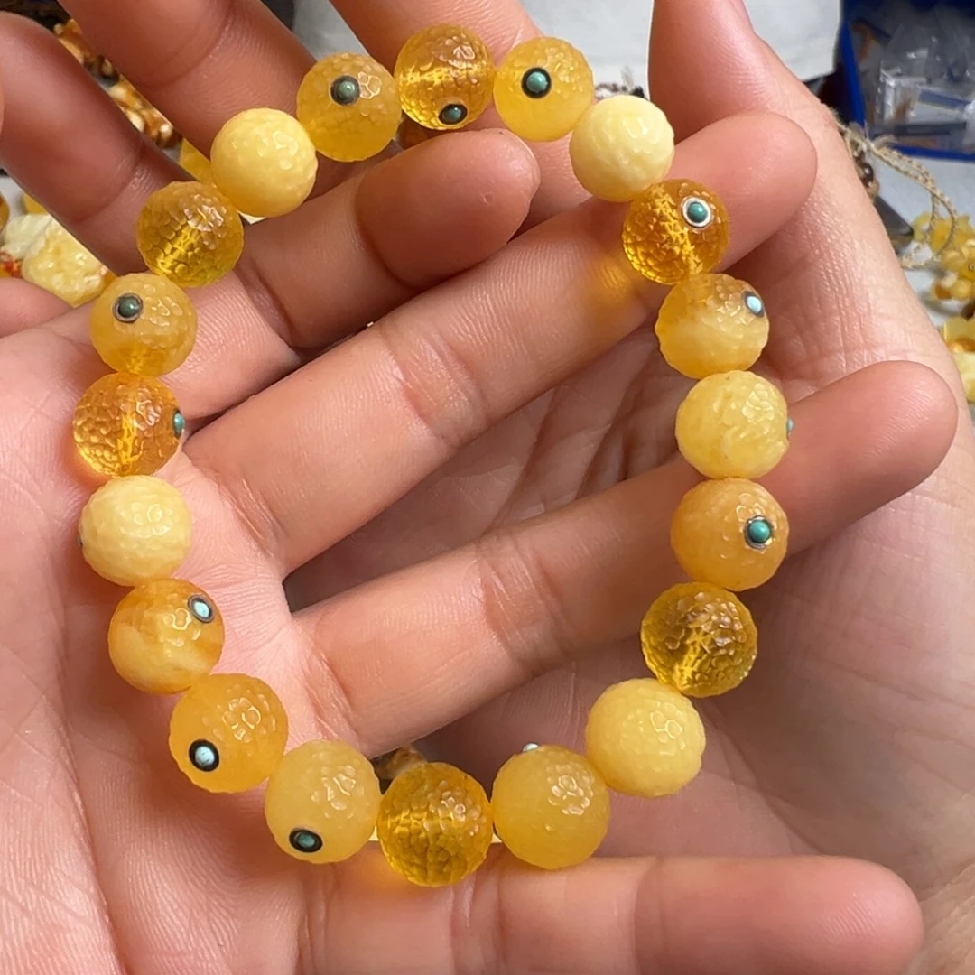 蜜蜡未镶嵌裸石蜜蜡