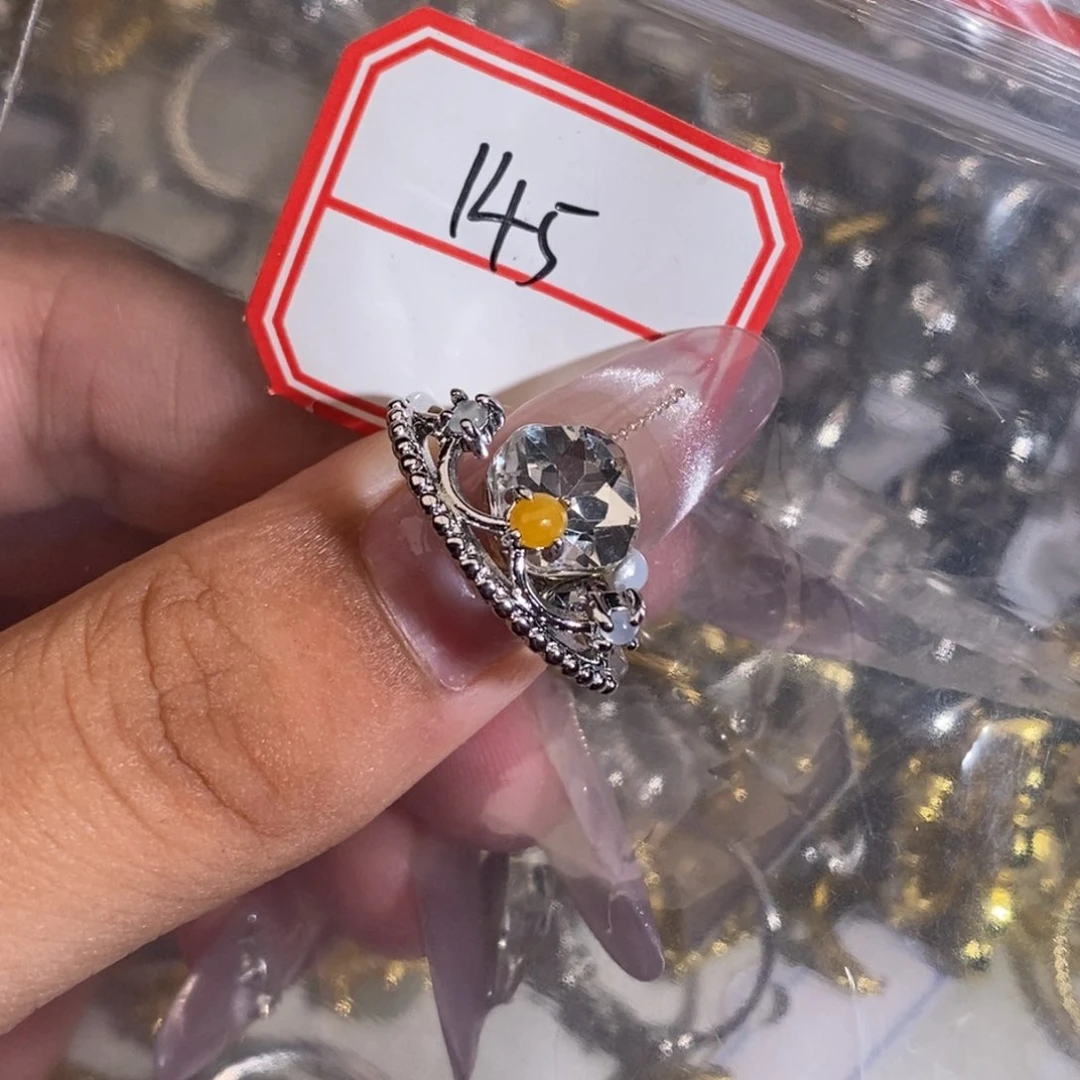 翡翠戒指合金翡翠首饰