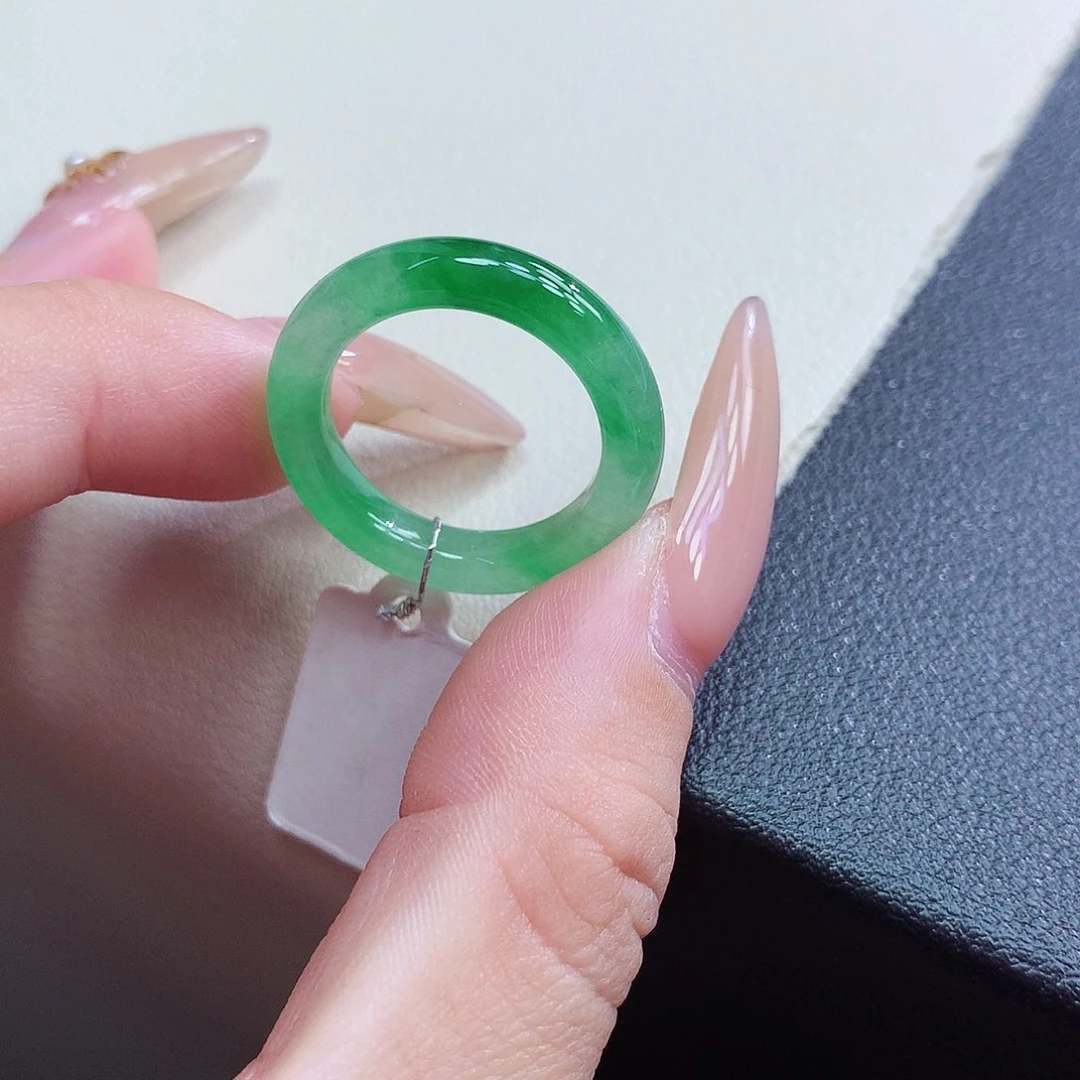 未镶嵌戒指翡翠14号