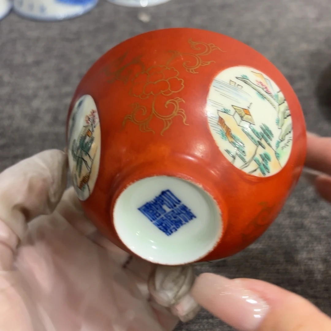 茶杯紫砂非常好看的花瓶