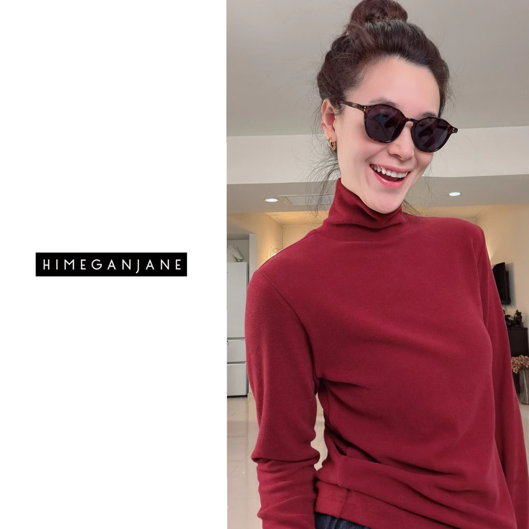 “糯米团子”秋冬软糯高领打底 经典不过时耐穿好搭配 21238