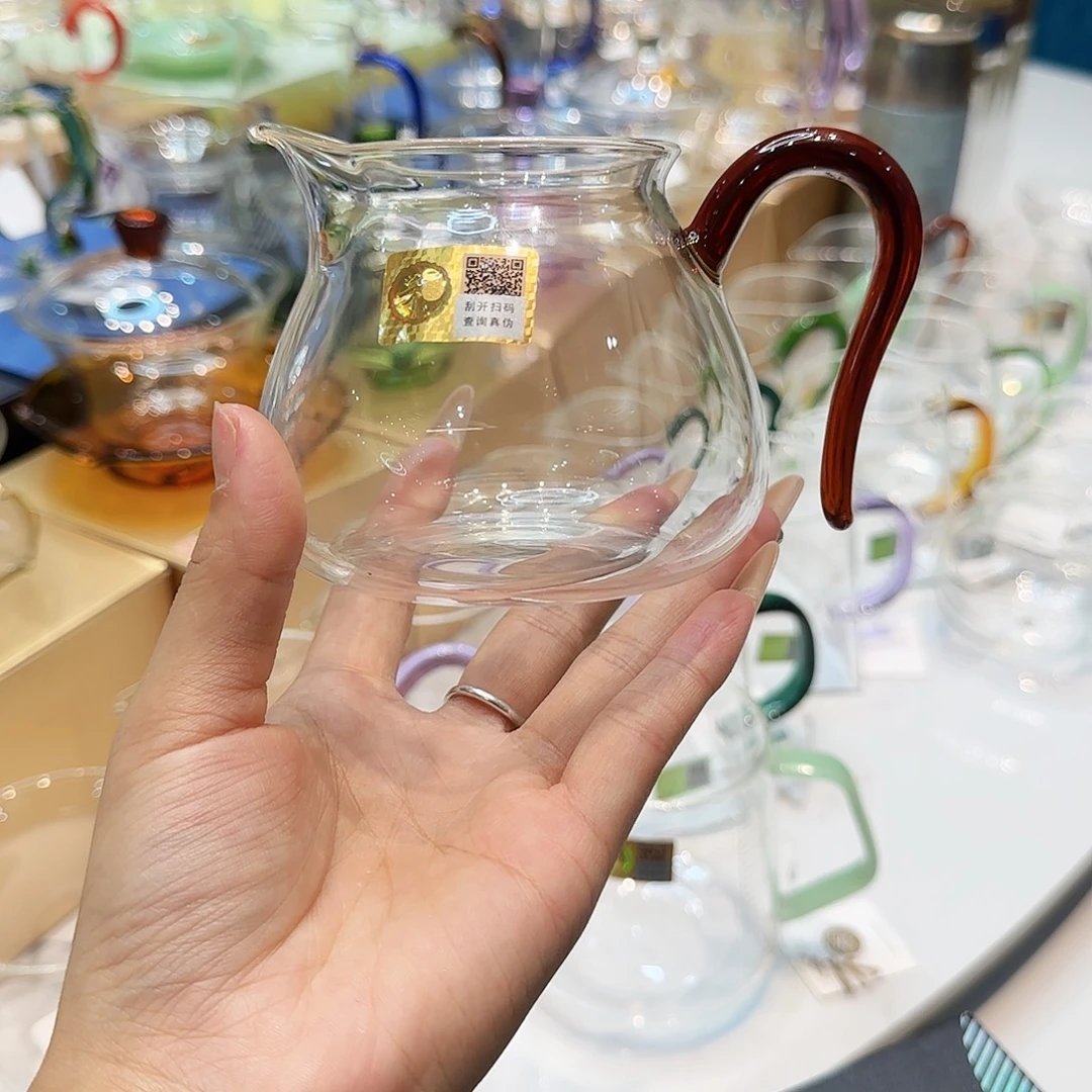 禾器琥珀色晶悦公道杯