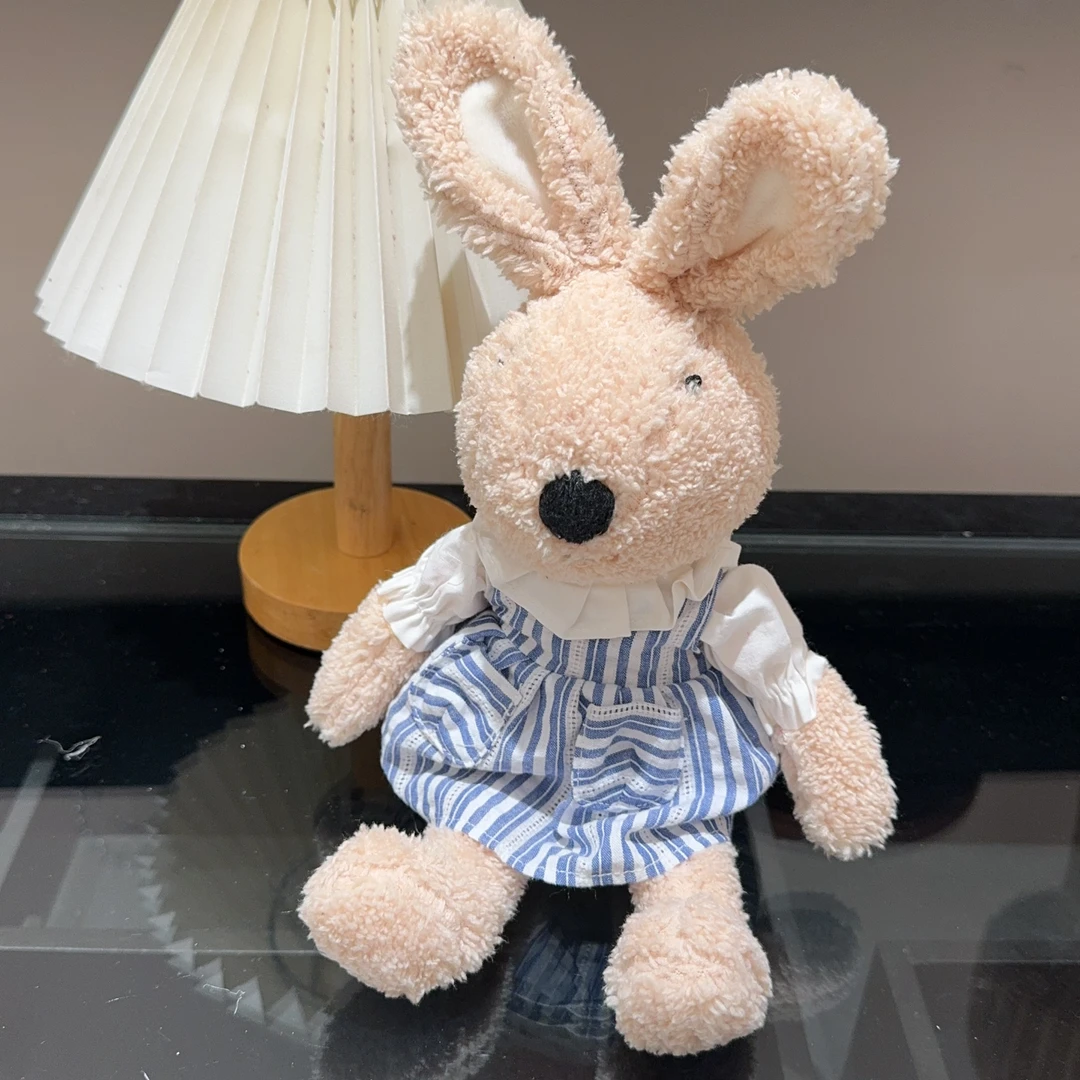 雏奇精选 条纹小兔玩偶