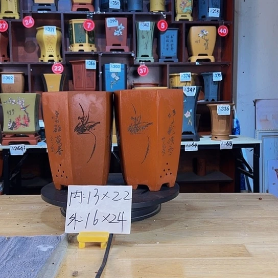 【闪购商品】紫砂紫砂花盆