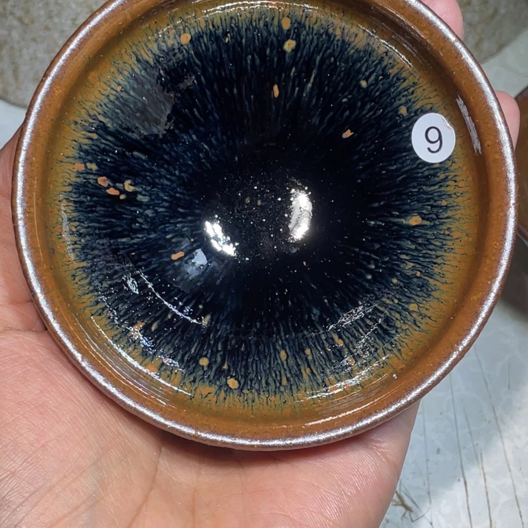 茶盏龙窑柴烧建盏9