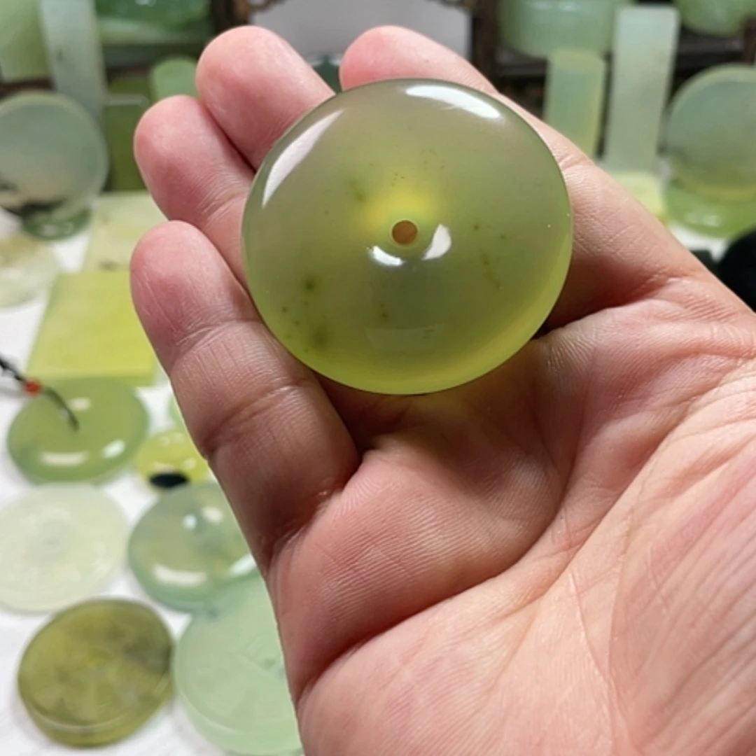 【闪购商品】未镶嵌岫玉挂件一***醉