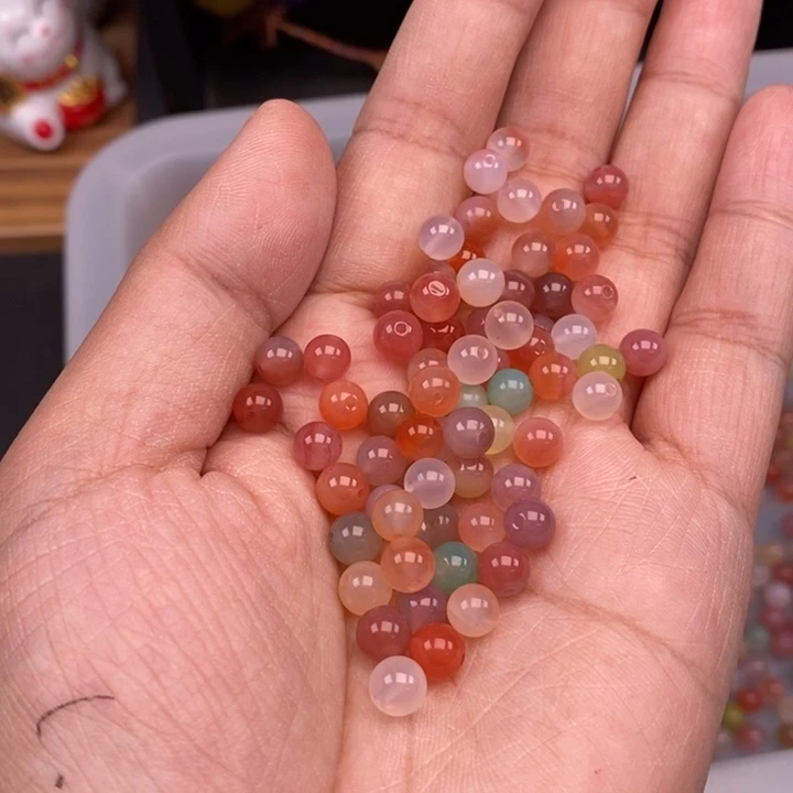 未镶嵌盐源玛瑙玛瑙/玉髓100个盐源玛瑙卡6
