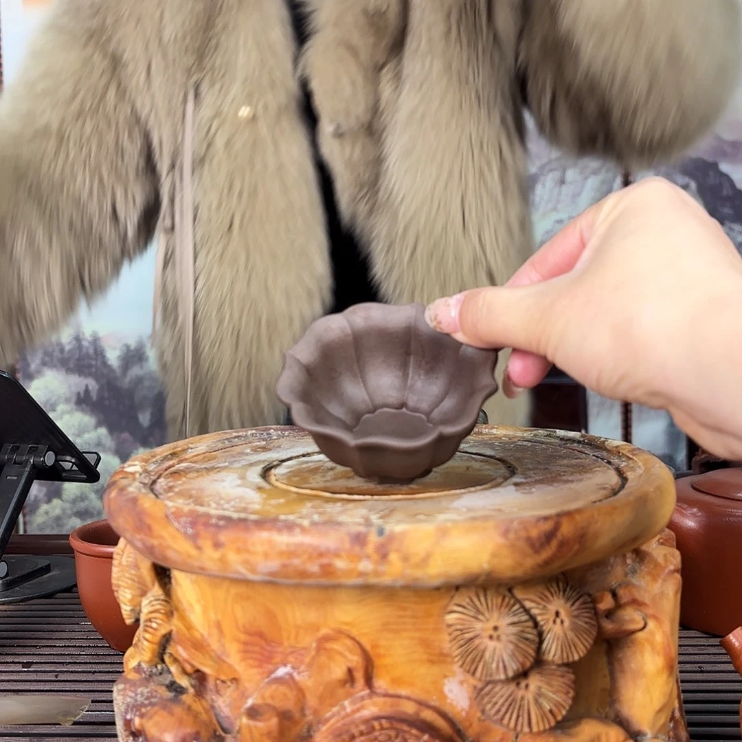 紫砂茶杯一壶李一壶李