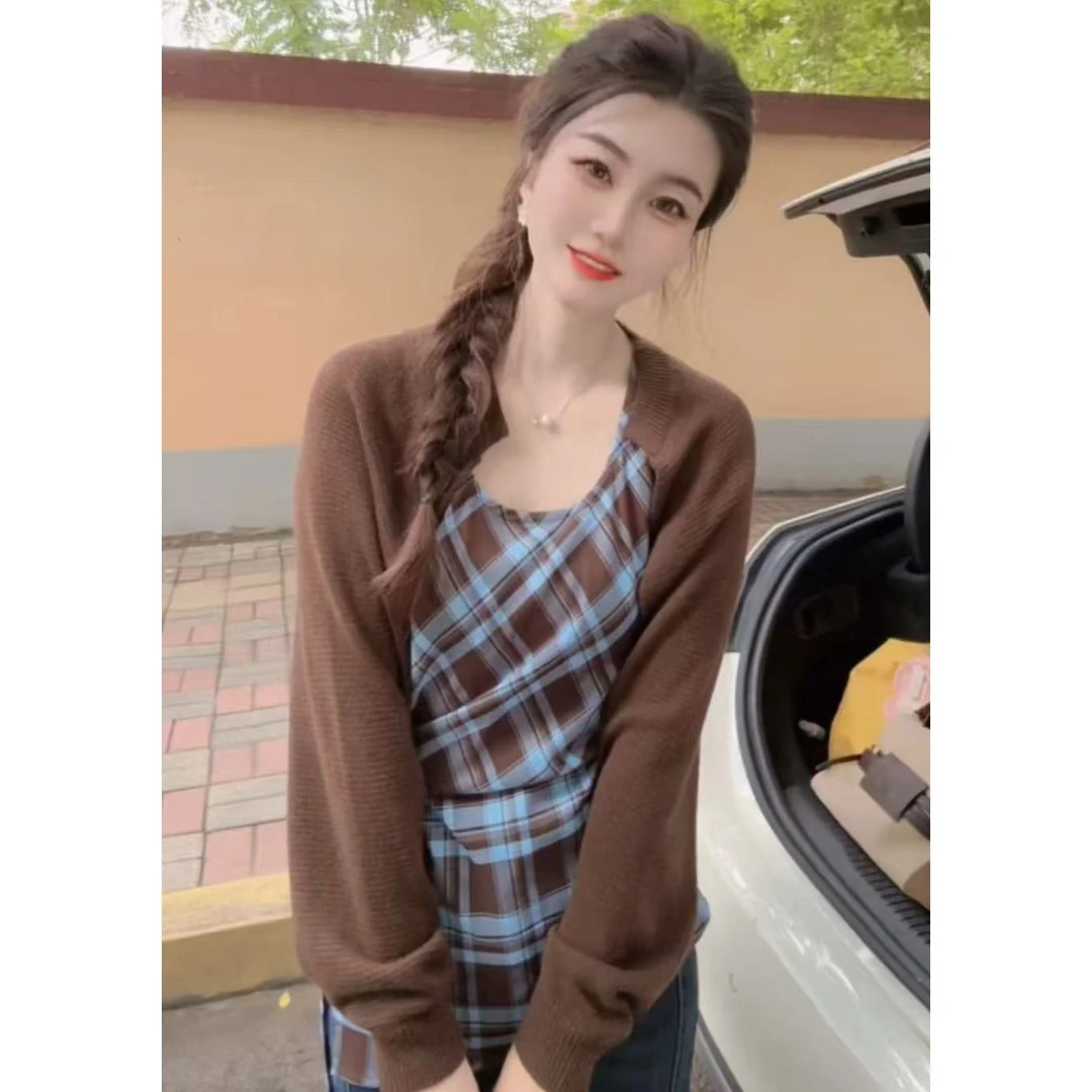 『蓝调格影S』时尚气质百搭套装2936+21001