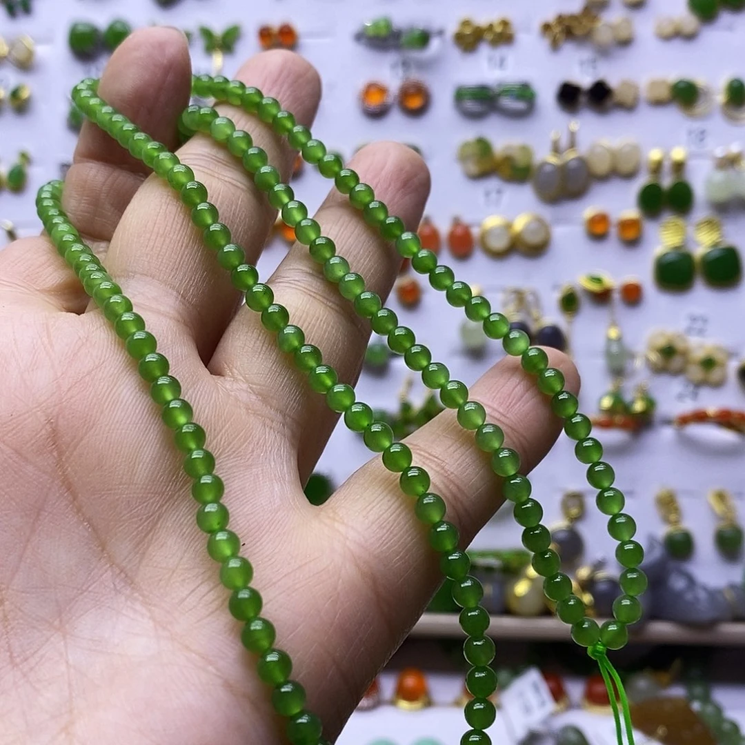 和田玉（碧玉）未镶嵌颈饰