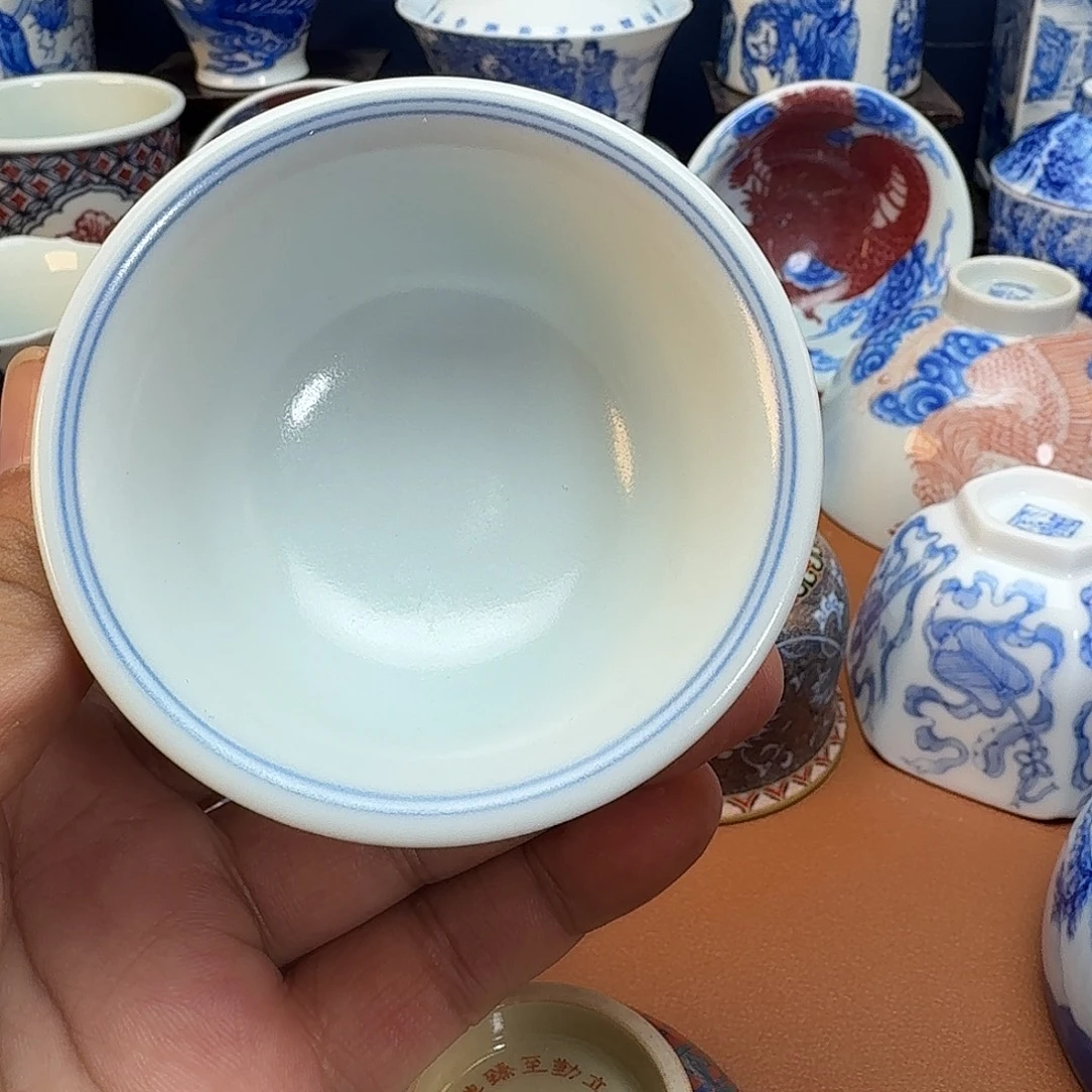 星***空杯子景德镇全手工手绘陶瓷