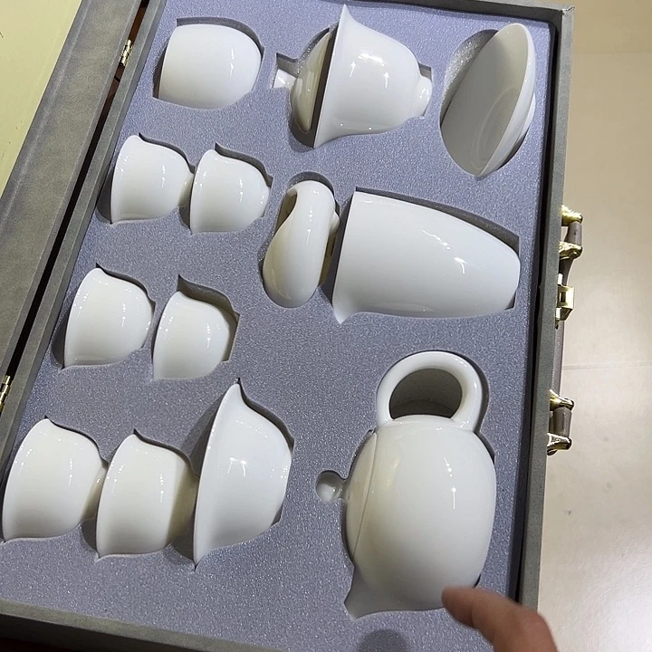 德化白瓷礼盒套装