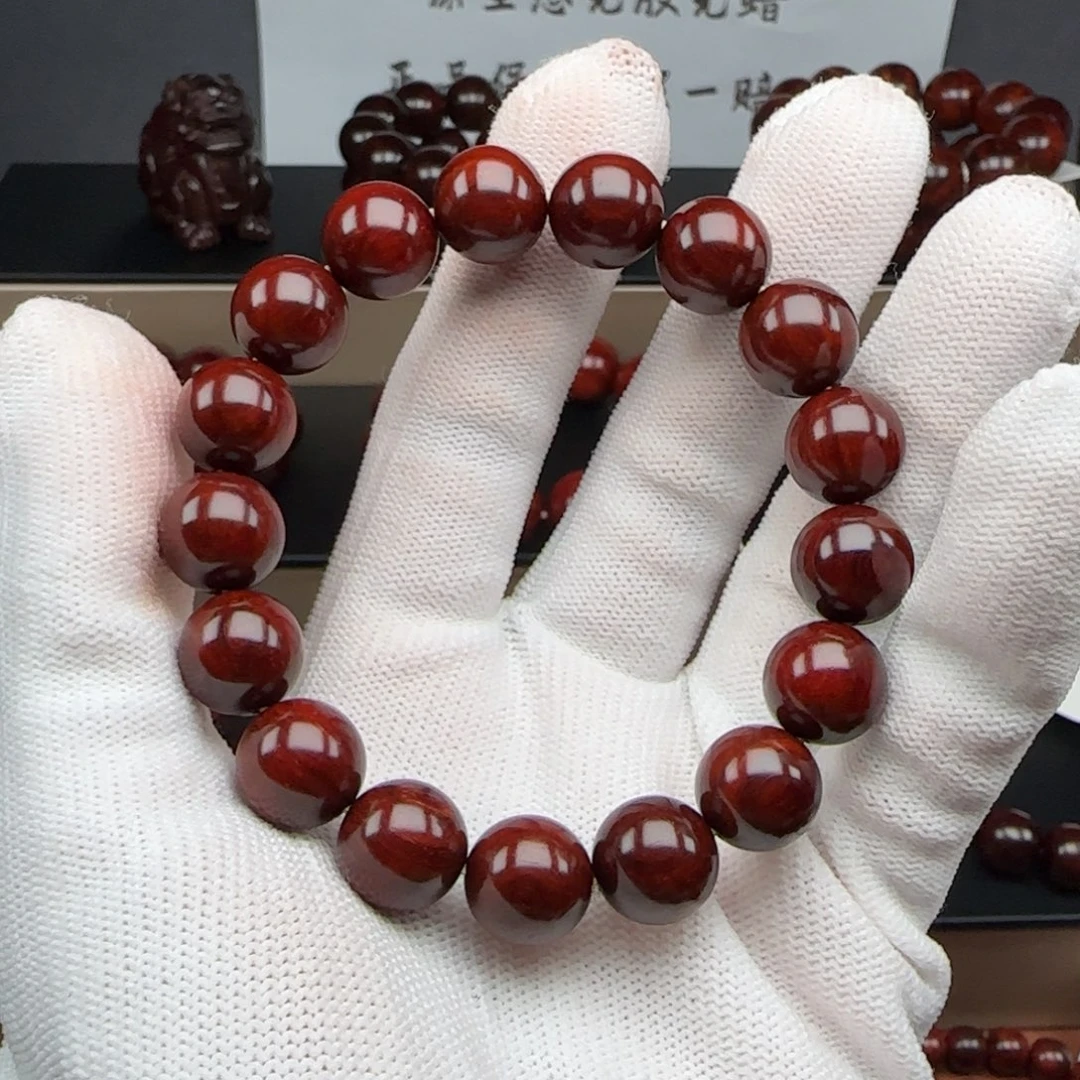 小叶紫檀手串/手链1.2帝王泥7356