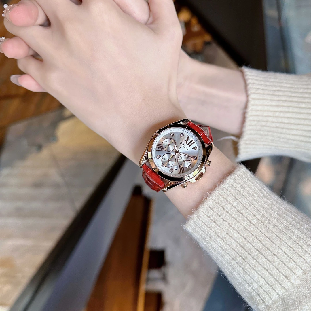 歌浪迪/JRANDE轻奢潮流百搭女款气质石英腕表H9360L-P HP4