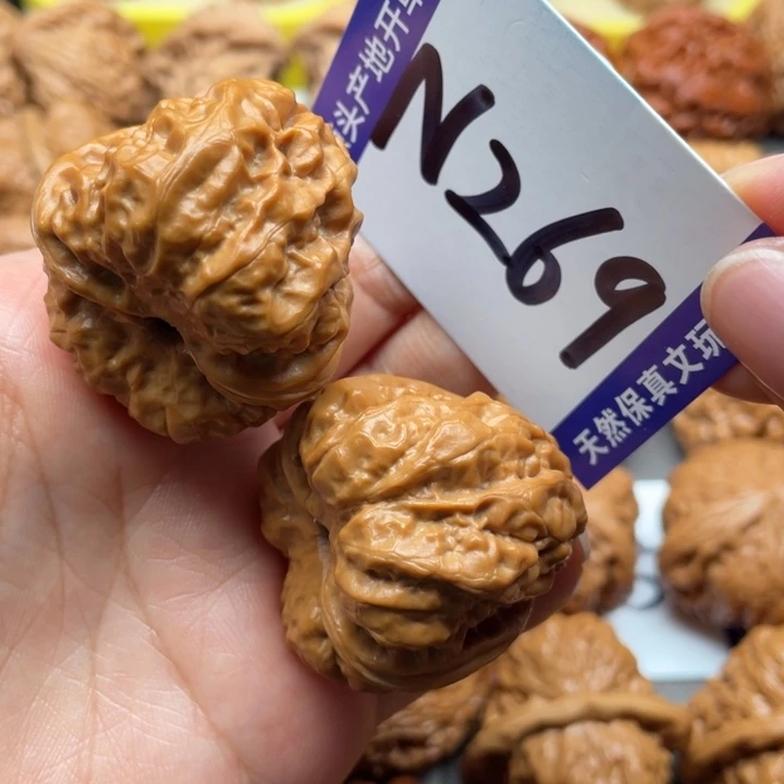 把件文玩核桃蛙蛙37尺