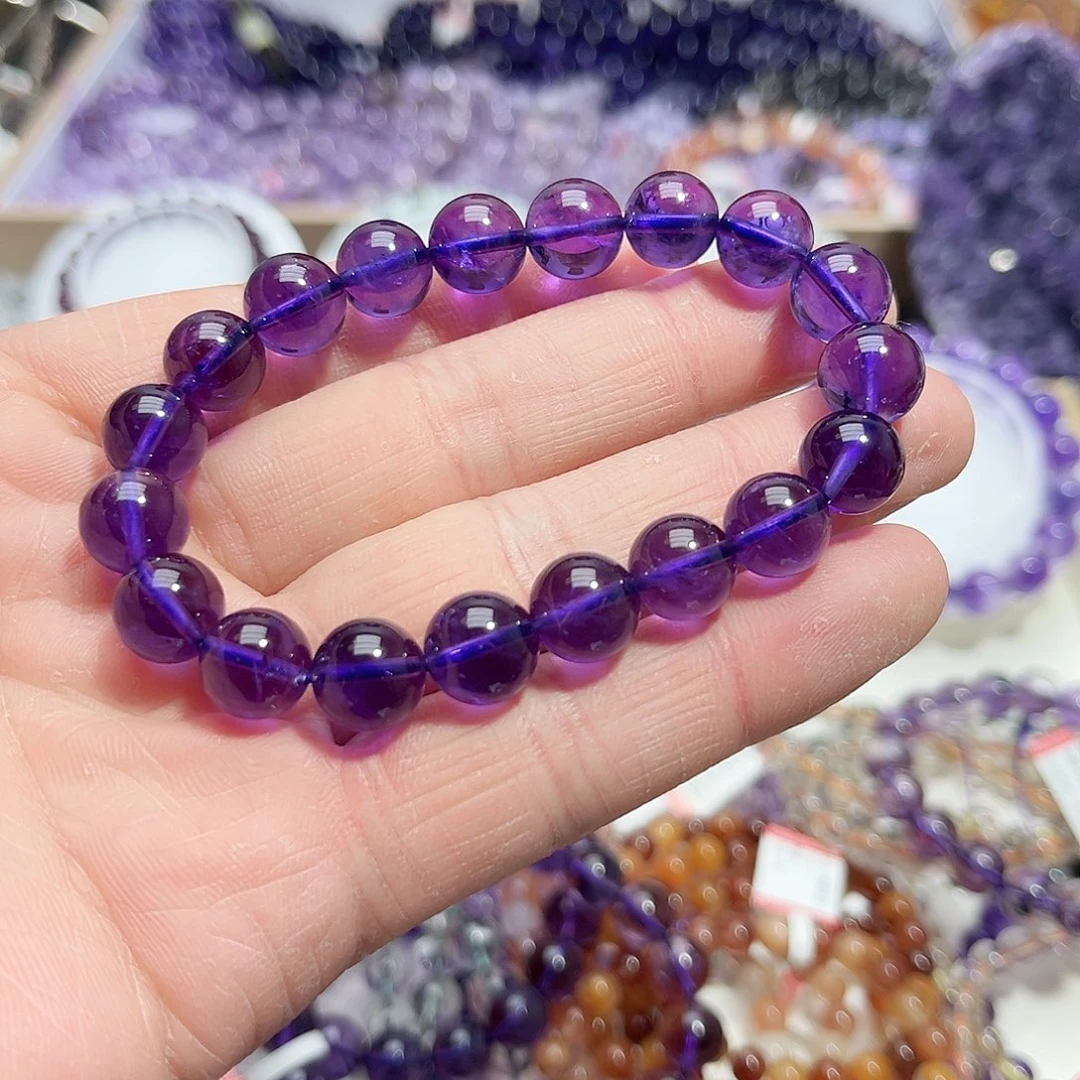 水晶手链未镶嵌R*乌拉圭紫水晶10mm