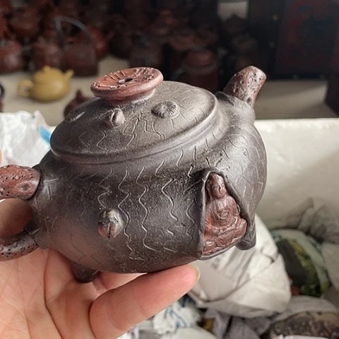 茶壶紫砂大家都知道喜欢紫砂壶