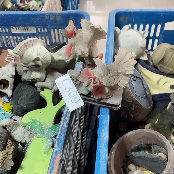 摆件天*孤品老货微瑕瓷