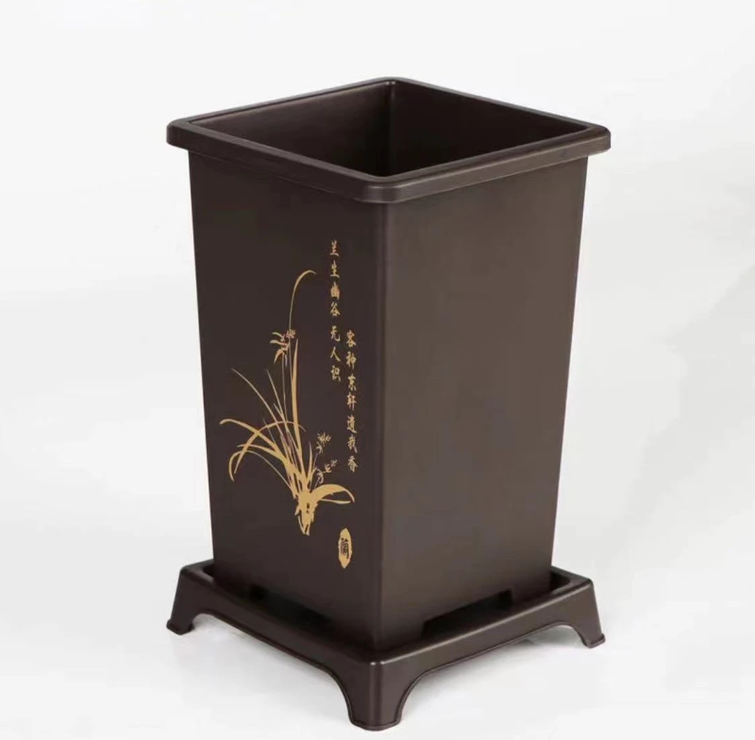 树脂兰花盆君子兰专用透气耐用室内家用花盆