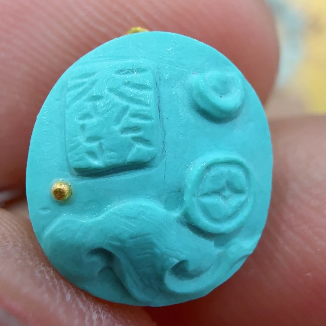 绿松石未镶嵌配饰