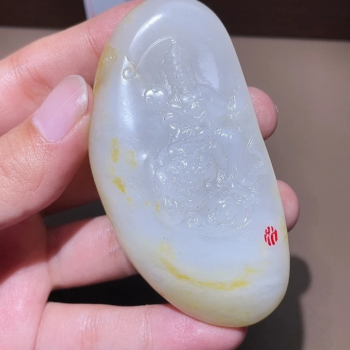 和田玉颈饰未镶嵌Y