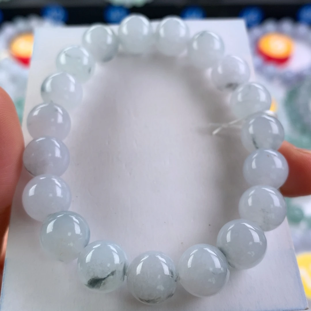 翡翠未镶嵌手链卡10.3