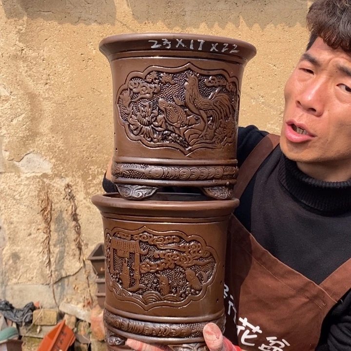 红陶紫砂器，紫砂器