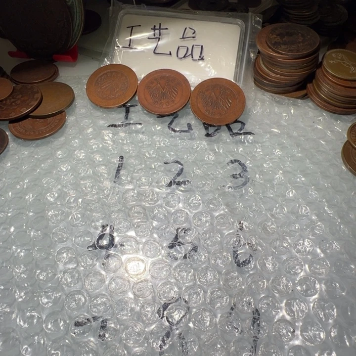 勇***者铜币工艺工艺品摆件