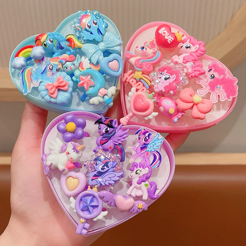 小马宝莉儿童戒指女童公主可爱卡通高颜值首饰指环小女孩玩具饰品