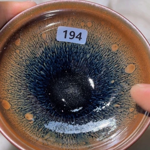 茶盏原矿原釉柴烧建盏