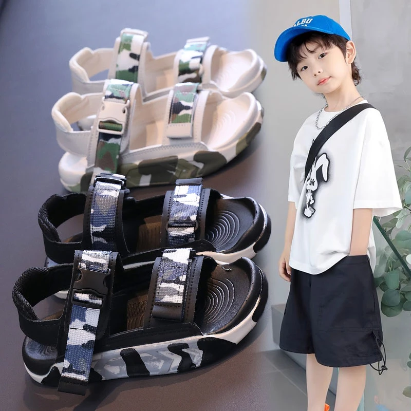 【小黄鸭溯溪凉鞋26-37】夏季儿童凉鞋防滑耐磨鞋运动休闲鞋3617