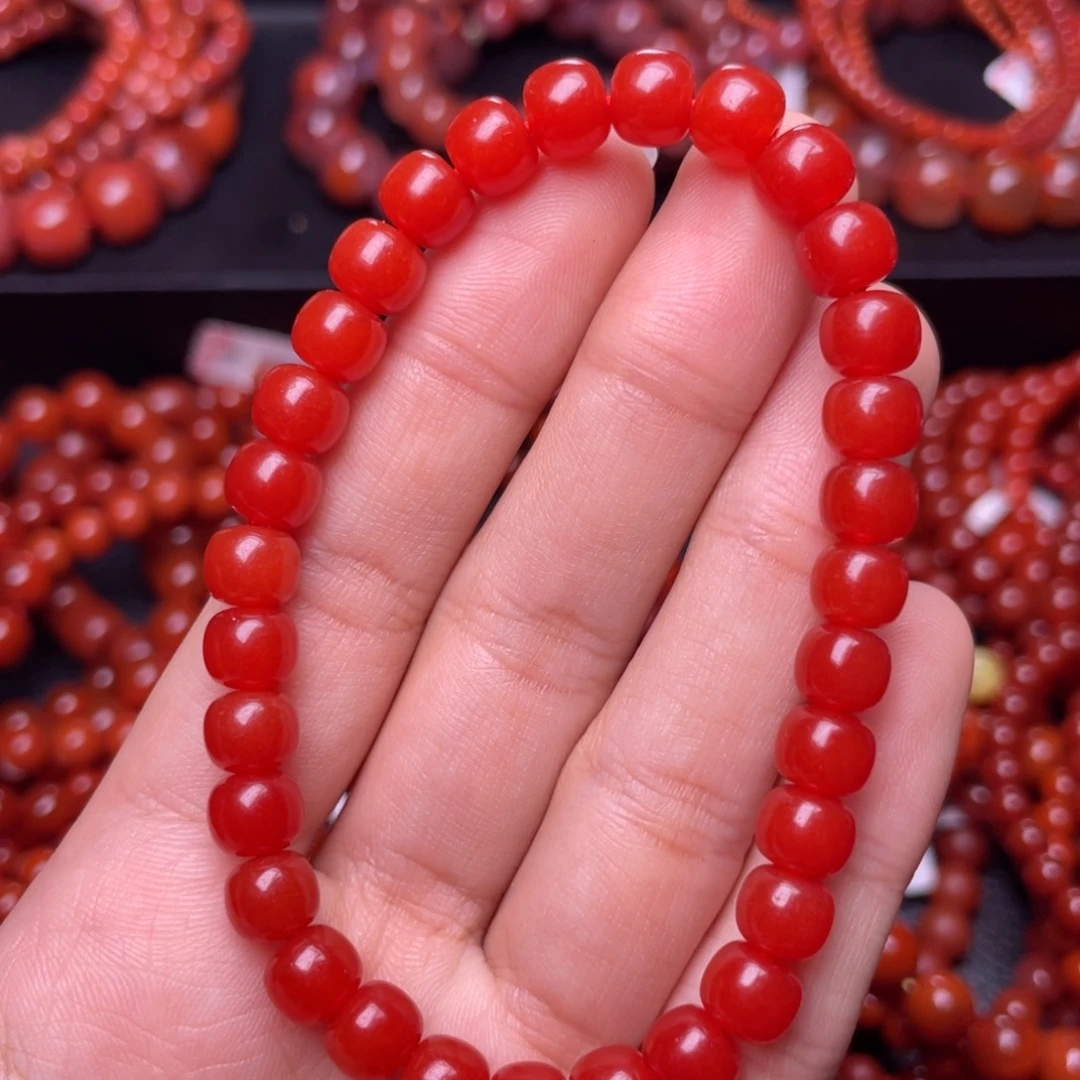 未镶嵌手链南红玛瑙