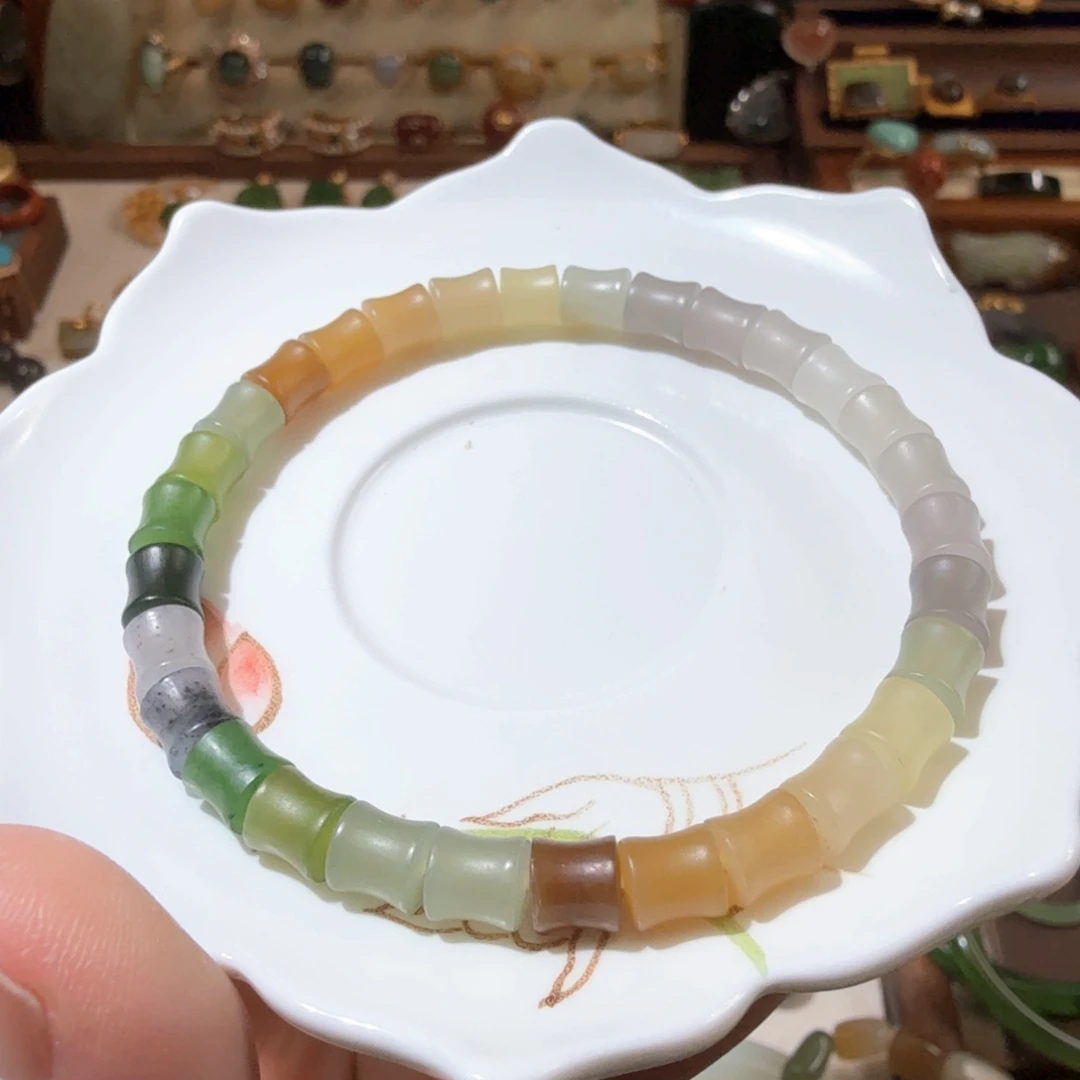 和田玉未镶嵌手串