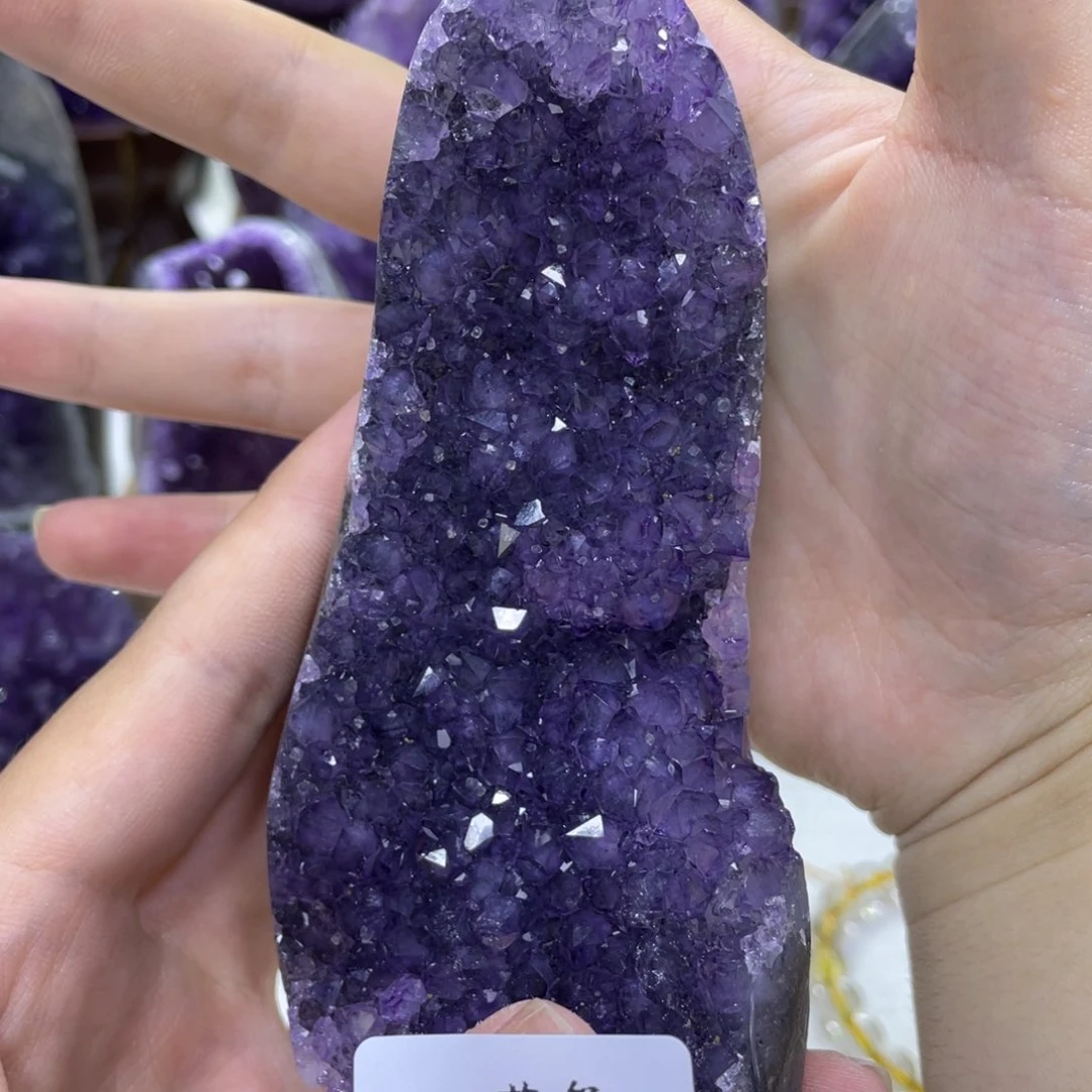 乌拉圭紫水晶摆件r176