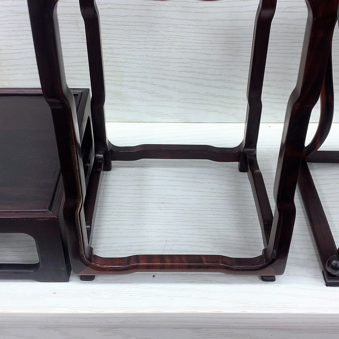 藤类大红酸枝15正方高23花几