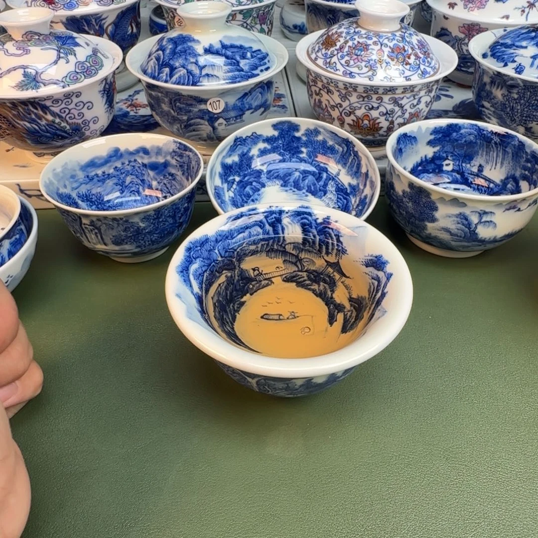 陶纯手工纯手绘茶具282