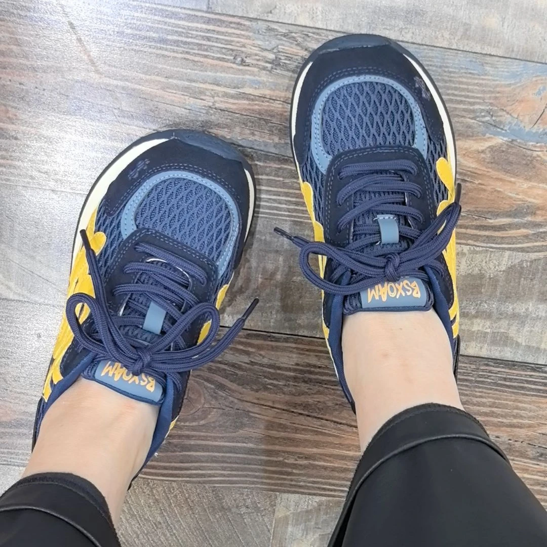 阿甘鞋拼色秋季新品时尚百搭透气潮鞋