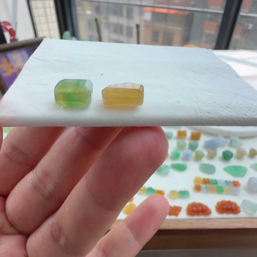 未镶嵌定制翡翠雲*定制翡翠毛货不退不换